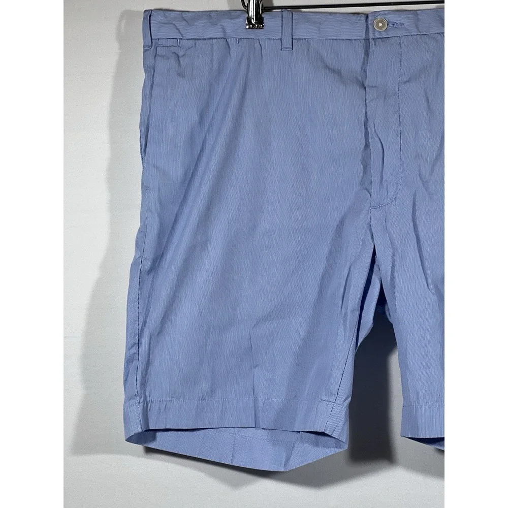 Polo Ralph Lauren Mens Chino Shorts‎ 40 Blue White Pinstripe Casual
